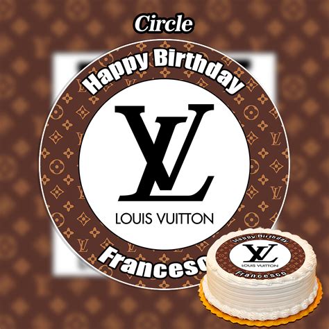 louis vuitton bag cake topper|louis vuitton stencil edible sheets.